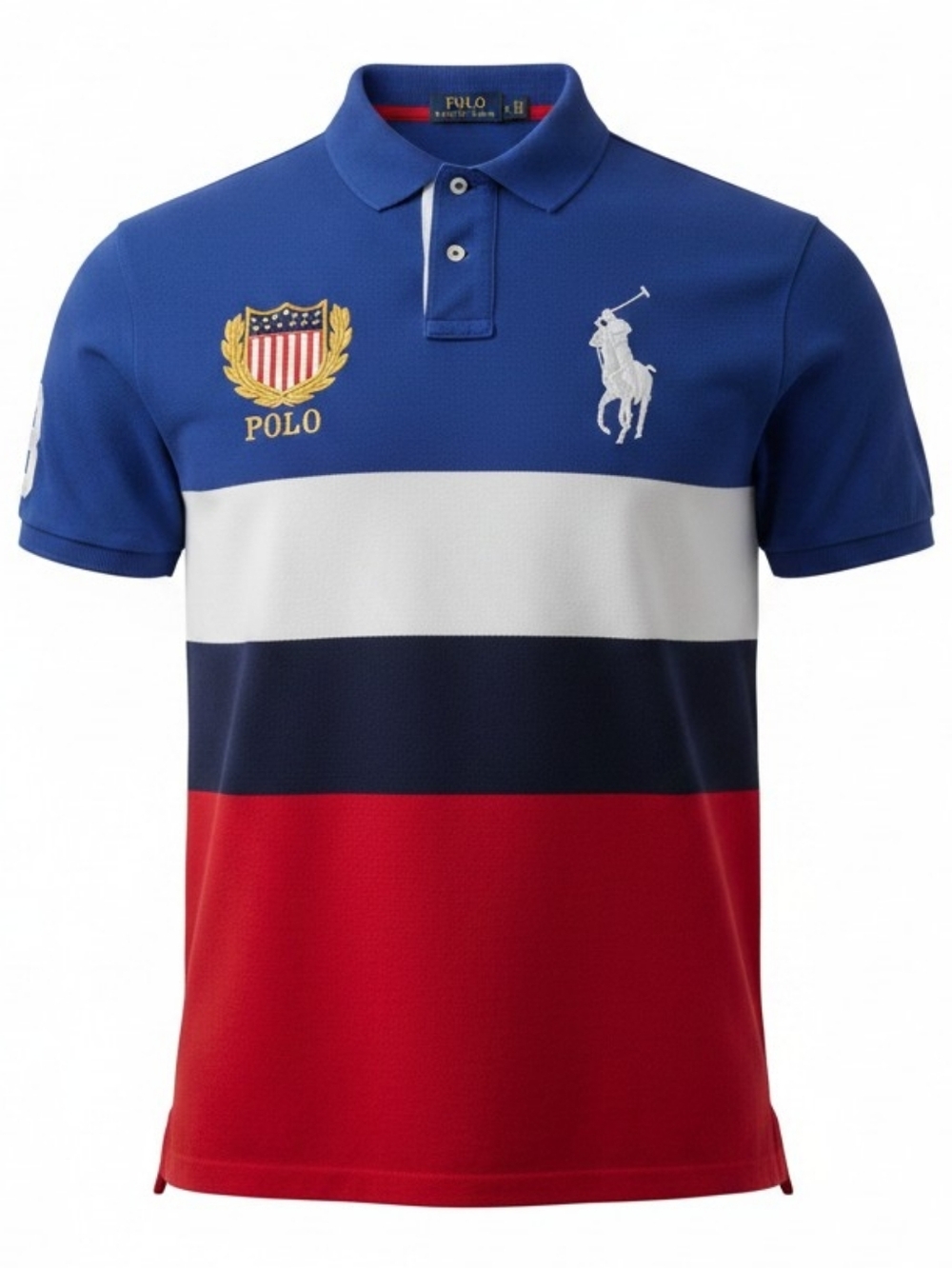 Ralph Lauren Polo USA  Crest Big Pony Polo Shirt Mens XL